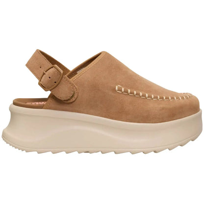 Delray Clog Suede – Womens Comfortable Slip on Platform Clog