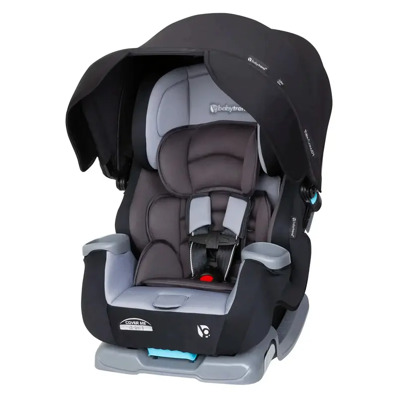 4-in-1 Convertible Infant Car Seat with Canopy & Side Impact Protection