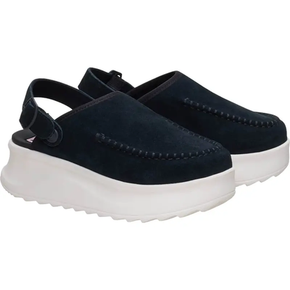 Delray Clog Suede – Womens Comfortable Slip on Platform Clog