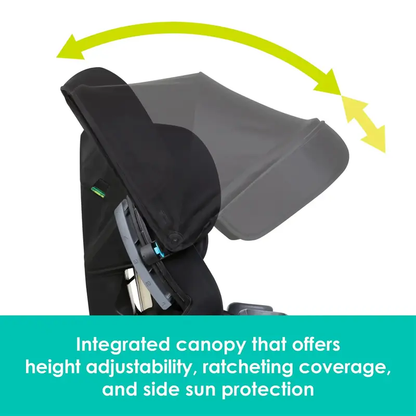 4-in-1 Convertible Infant Car Seat with Canopy & Side Impact Protection