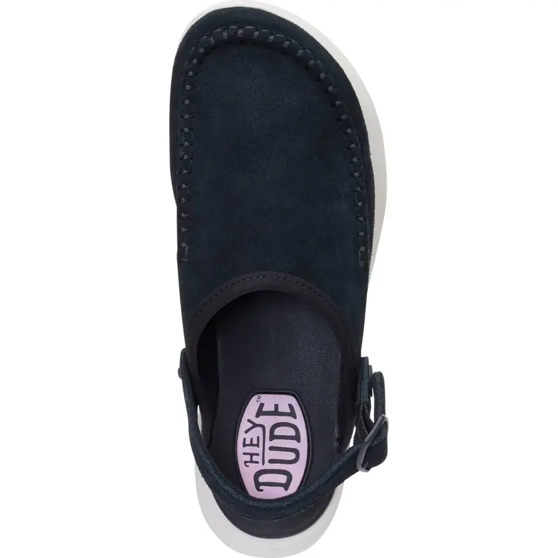 Delray Clog Suede – Womens Comfortable Slip on Platform Clog
