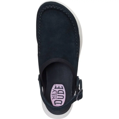 Delray Clog Suede – Womens Comfortable Slip on Platform Clog