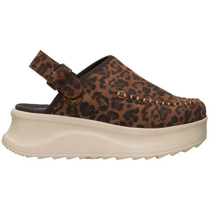 Delray Clog Suede – Womens Comfortable Slip on Platform Clog