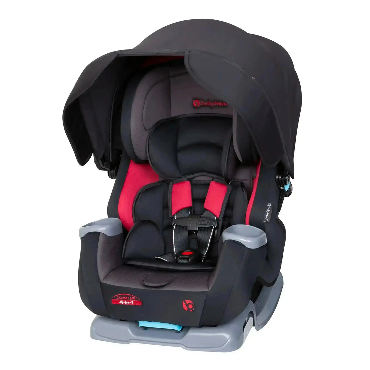 4-in-1 Convertible Infant Car Seat with Canopy & Side Impact Protection
